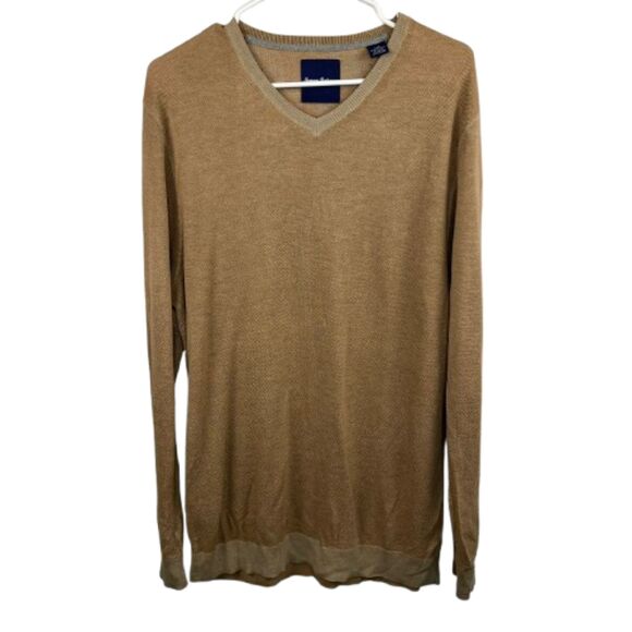Tommy Bahama Men's Silk Brown Sweatshirt Size L - Picture 1 of 3